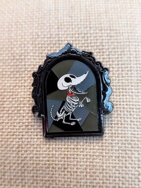 Loungefly Corpse Bride pin Scraps skeleton Dog - Nwot